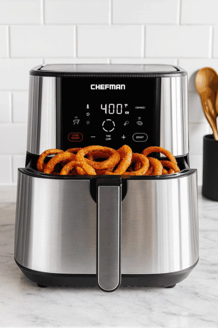 Chefman TurboFry Touch Air Fryer 8QT Countertop scaled