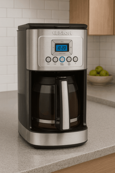 Cuisinart DCC-3200P1 programmable coffee maker with digital controls