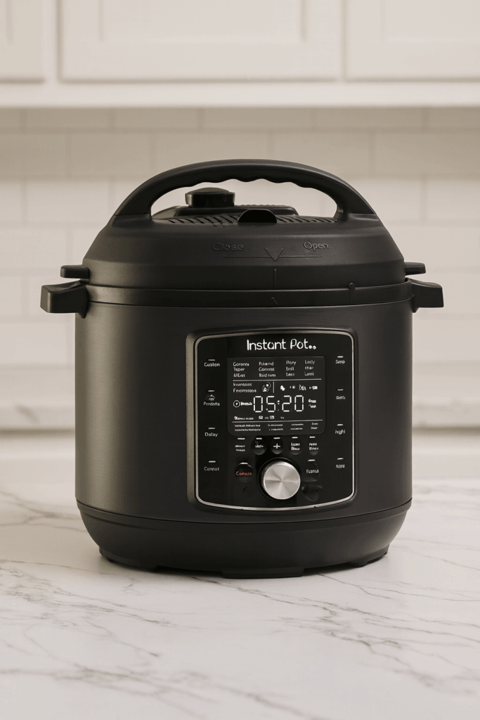 Instant Pot Pro 10-in-1 6QT Multi-Cooker on a modern kitchen countertop