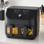 Instant Pot Vortex Plus XL 8QT ClearCook Air Fryer on modern kitchen countertop