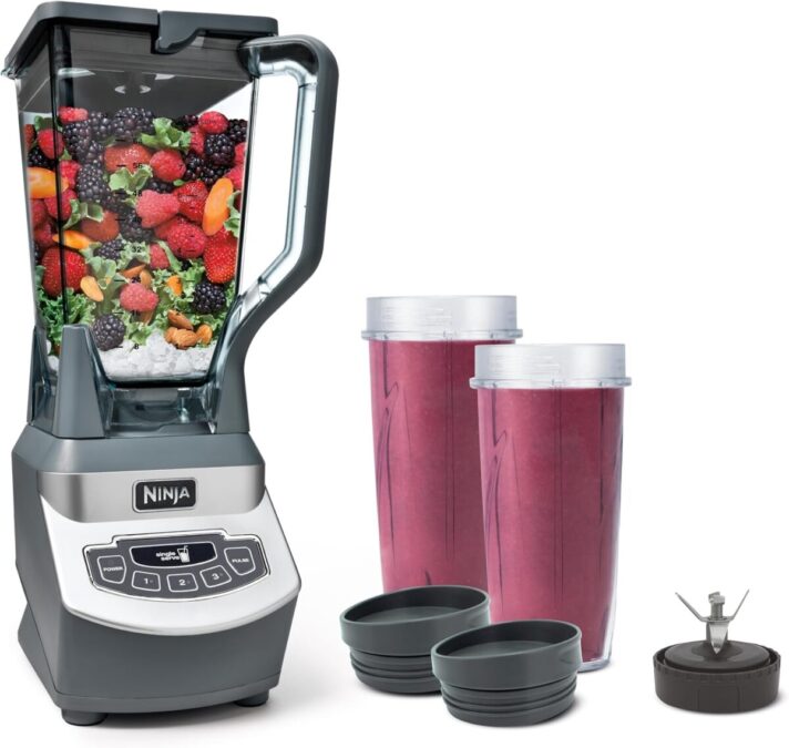 Ninja BL660 blender with 72oz pitcher and two 16oz to-go cups