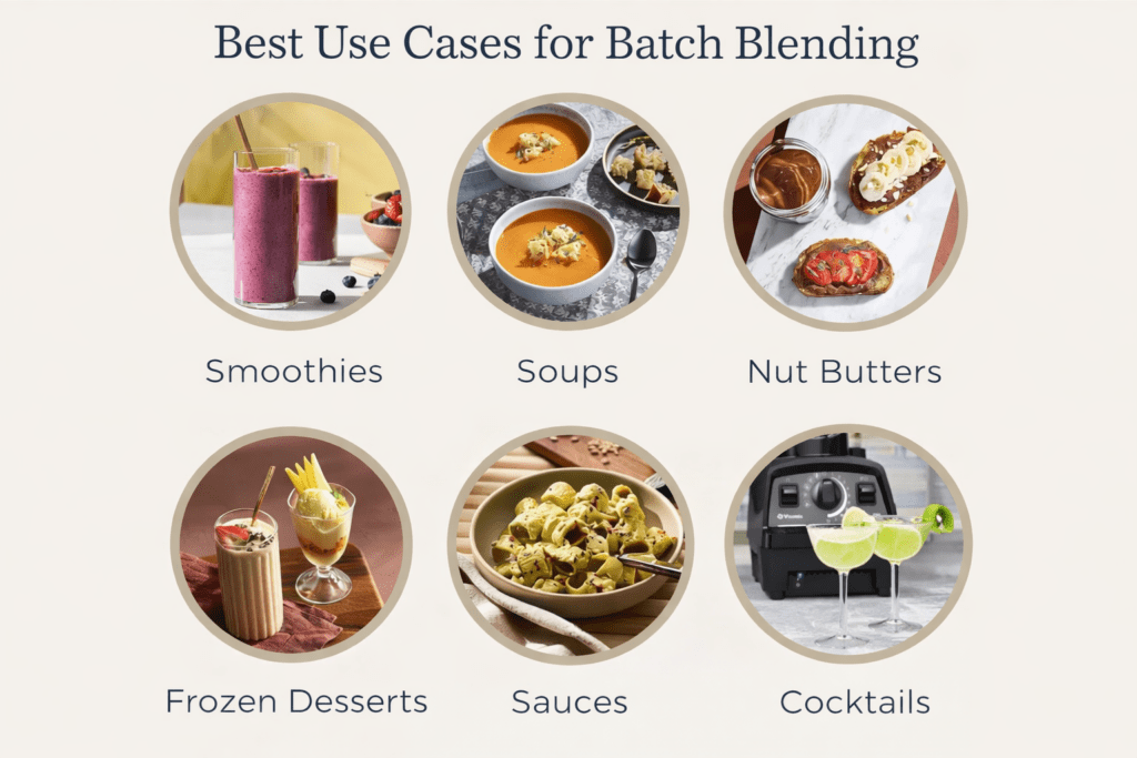 Vitamix Propel 750 recipes including smoothies soups frozen desserts sauces and cocktails