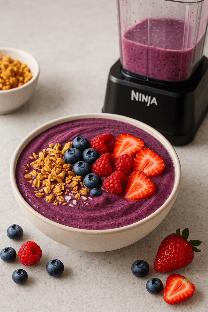 Frozen Berry Energy Smoothie Bowl Ninja BN751